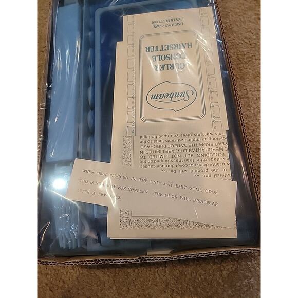 NIB Vintage Sunbeam Curler Console Hair Setter Mirror Electric Roller 62-84 - Picture 5 of 5